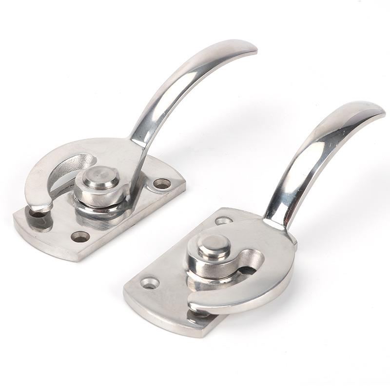 LCAR11 20 25 304不锈钢抛光拉手 密封扣 冷库把手 锁紧迫式 拉手