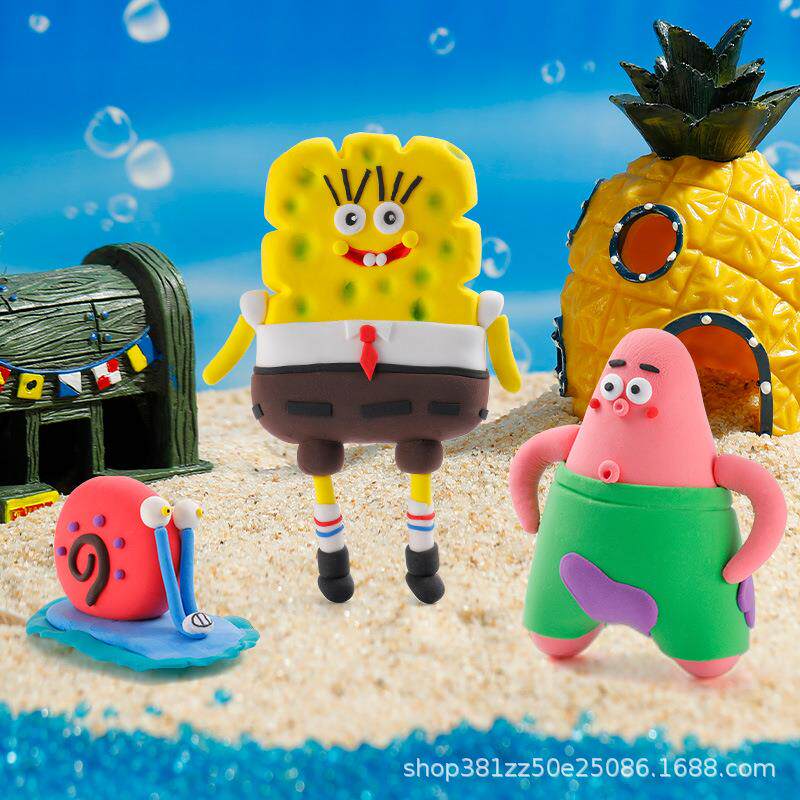 超轻黏土12色24色6不粘手彩泥幼儿园无毒环保橡皮泥套装