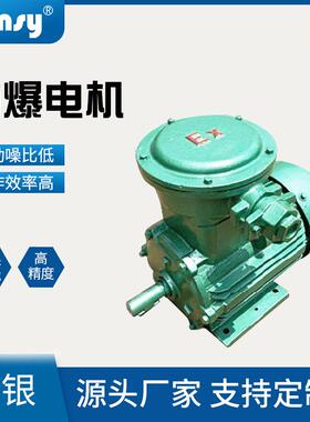 隔爆型三相异步电动机立式B5卧式B立卧式B5防粉尘IP65B14B4