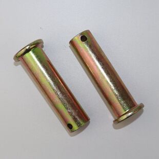 带孔销轴销子平头带孔圆柱销插销销钉定位销 GB882销轴M25M30M40