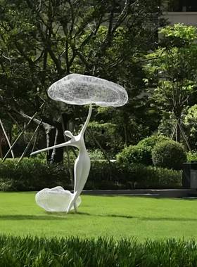 玻璃钢云雕塑户外幼儿园卡通娃娃景观商场人气店门装饰摆件