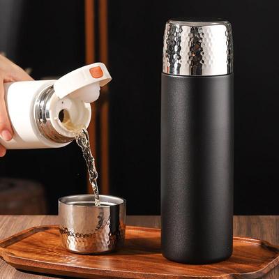 500ml保温杯水杯男款女大容量316不锈钢焖茶杯泡茶杯茶水分离杯