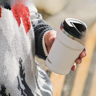 MHW轰炸机cooki保温随行杯咖啡杯便携车载杯子304不锈钢双层水杯
