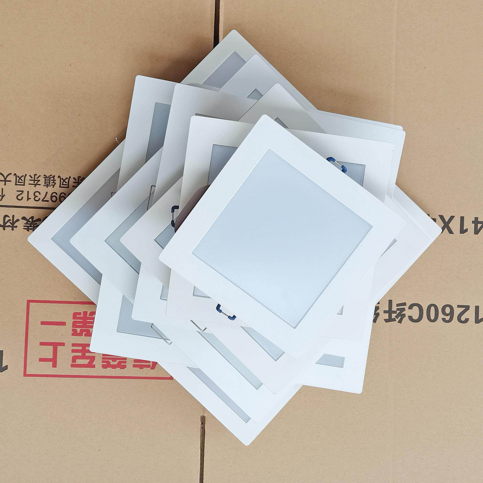 卡扣暗装led嵌入式钻孔11x17厨卫过道18吸顶灯23孔灯顶盘灯平板灯,家装灯饰光源,厨卫/阳台/玄关/过道吸顶灯,淘宝优惠券,粉丝福利购,淘宝优惠卷