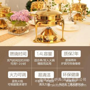 瑞士瓦氏炉欢聚时刻火锅炉一人一锅小火锅单人不锈钢火锅炉