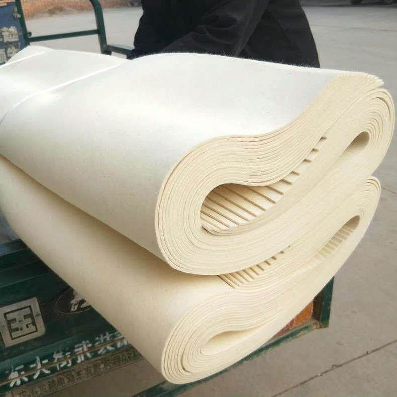 工业毛毡密度材料机械羊毛毡制品厂家吸油耐磨混纺羊毛毡