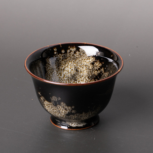 稀雀 吉州窑非遗 文丘 天目鹧鸪斑 福袋杯