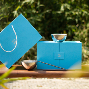 稀雀 成事好物冯唐推荐一钵钛碗礼盒纯钛赠纯钛筷子