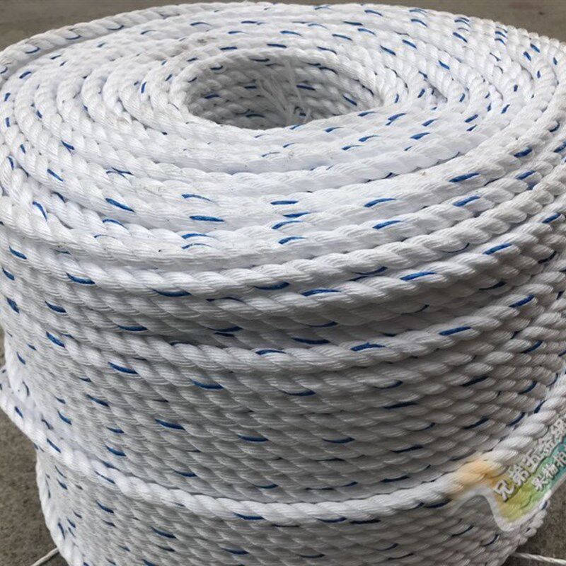 小货车绑货绳货物捆绑耐磨尼龙绳塑料亚麻刹车绳子81012mm扁丝绳