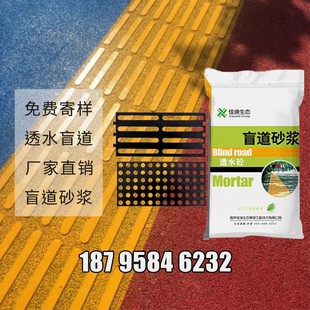 盲道模具透水混凝土盲道胶贴人行道盲道砂浆盲条压花地坪橡胶模具