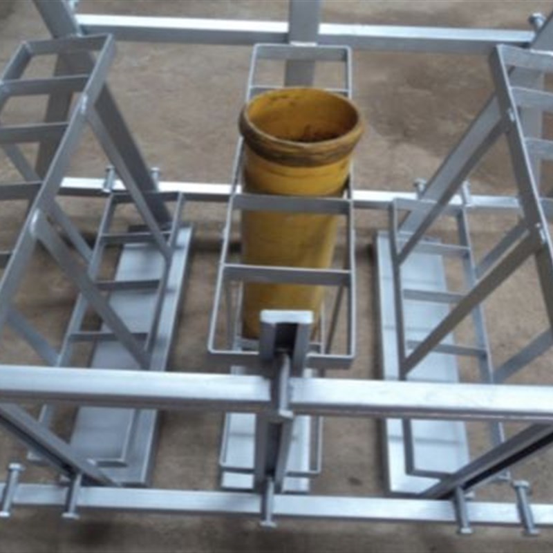 礼炮筒表演出炮架喷漆铁架插槽式可转向摆直上扇形多发多尺寸筒架