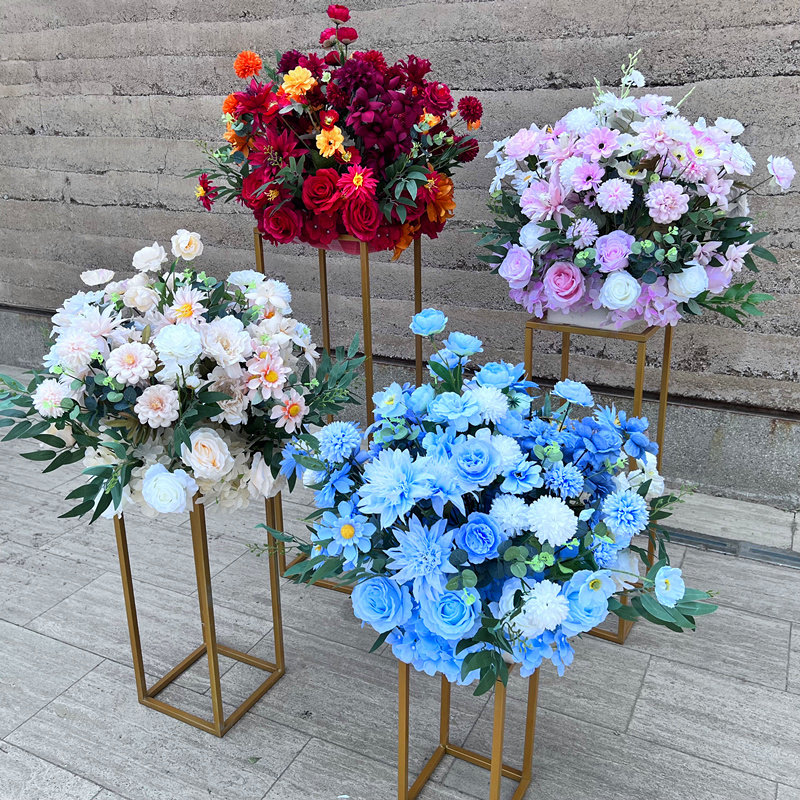 新款婚庆几何路引花婚礼现场舞台装饰桌花商场展厅迎宾花铁艺摆件,节庆用品/礼品,路引,淘宝优惠券,粉丝福利购,淘宝优惠卷