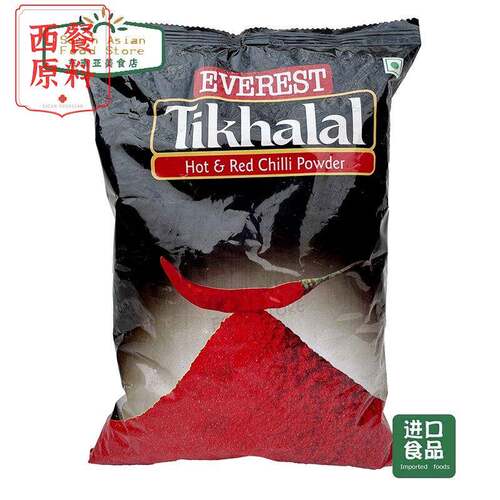 Indian EVEREST Tikhalal RED CHILLI POWDER 印度辣椒粉 100g