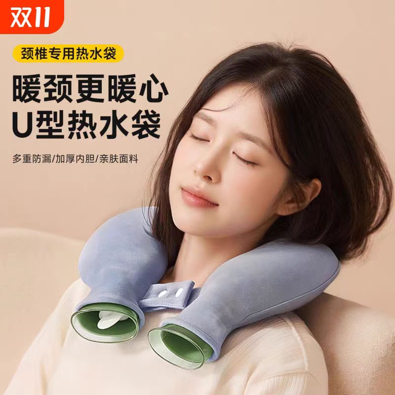 【官方正品】加厚加宽保暖热水袋