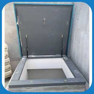 屋面检修孔12j201屋面上人孔盖板750*750木质铝板楼顶洞口盖板