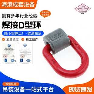 定/制规格齐全焊接吊环 焊接D型环 合金钢模锻D型环 起吊环