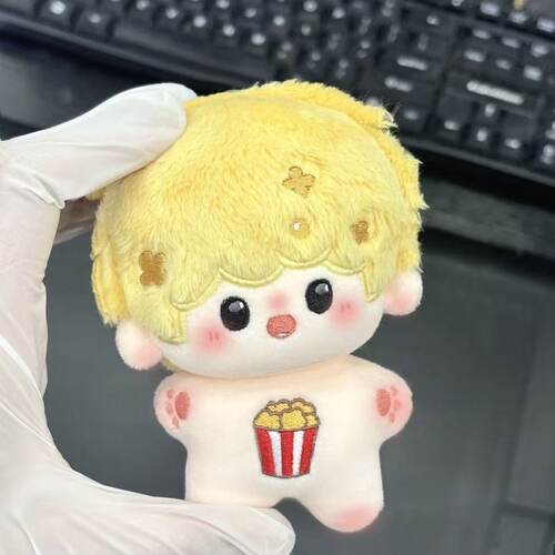 大米爆棉花娃娃10cm玩偶公仔毛绒