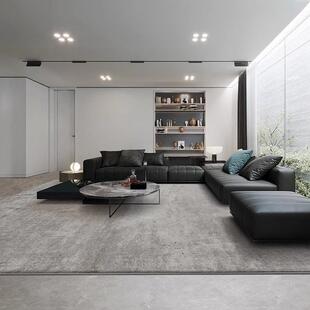 2025新款高级感灰地毯客厅轻奢高级感现代简约茶几毯深色耐脏地垫