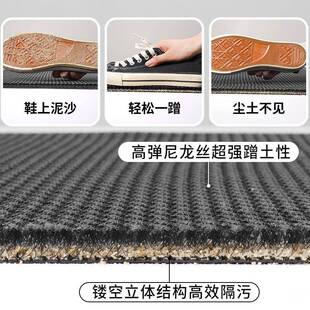 2025新款门口地垫家用耐脏免洗pvc入户门地垫高端进门防滑脚垫子