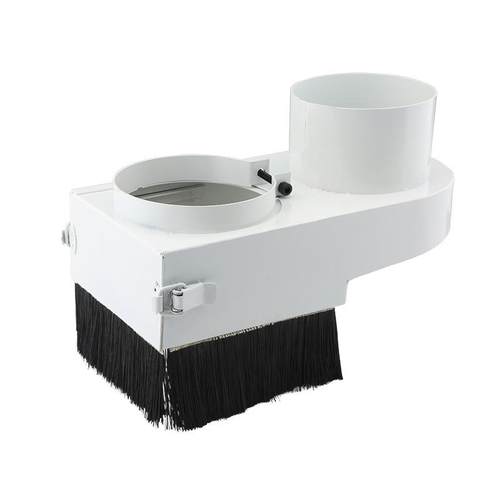 木工雕刻机吸尘罩推拉防排尘罩开料雕刻机配件主轴电机吸尘罩毛刷