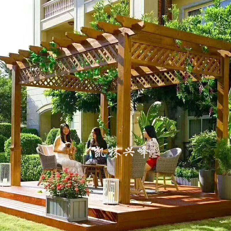 防腐木葡萄架实木廊架庭院凉亭花藤木质长廊车库户外花园木艺廊架,鲜花速递/花卉仿真/绿植园艺,仿真绿植,淘宝优惠券,粉丝福利购,淘宝优惠卷
