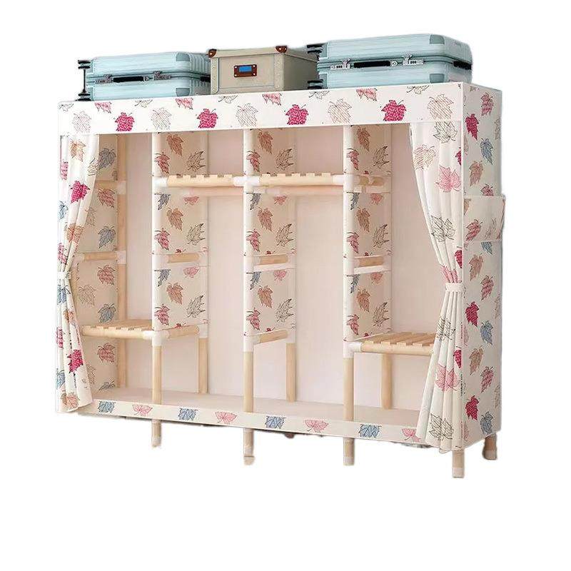 简易衣柜收纳柜布衣柜加粗加固耐用组装衣柜收纳架牛津布家用卧室