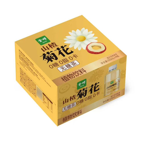 麦德龙金晔无糖菊花茶养生茶无糖茶植物饮料0糖0脂0卡500ml