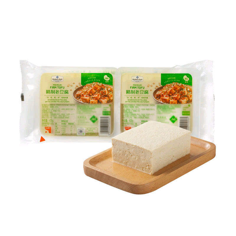 山姆 MM精制老豆腐(北豆腐)400g*2盒 炖煎炸红烧吸汁浓厚美味