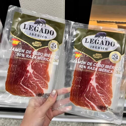 山姆 Elpozo西班牙进口伊比利亚黑猪肉火腿切片160g