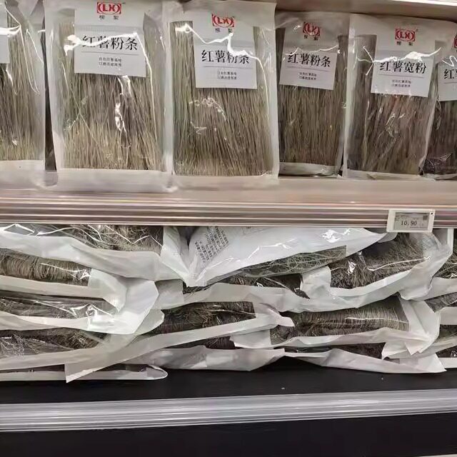 DL/胖东来 柳絮红薯粉条宽粉粉皮500g1.5kg袋装无添加剂火锅粉条