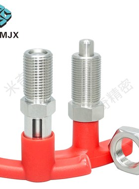 GN817.4T型手柄不锈钢旋钮柱w塞XNTZ/XSTZ复位分度销弹簧螺纹销12