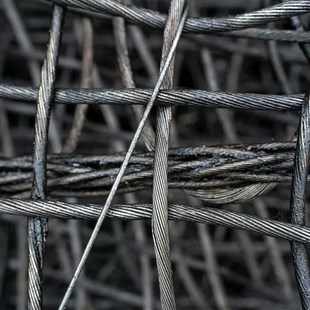 钢丝绳网兜工地吊砖块吊石头吊水泥建N筑垃圾起重吊砖包邮