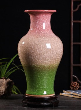 中式茶室软装g茶柜酒柜装饰摆件博古架陶瓷青花瓷花瓶瓷器工艺品