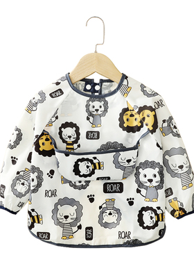 宝宝吃饭围d兜婴儿防水饭兜罩衣儿童辅食喂饭防脏围嘴兜兜神器口