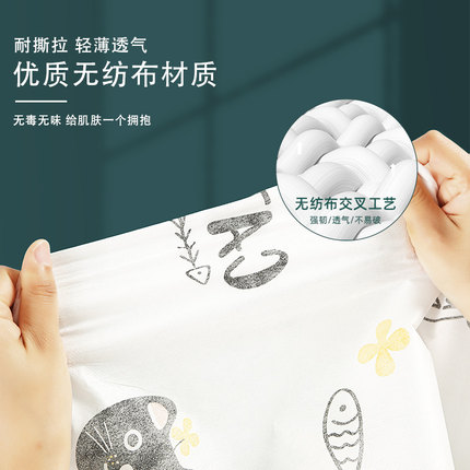 好用一次性床单被罩枕套旅行酒店便携H三四件套医院单人双人印花