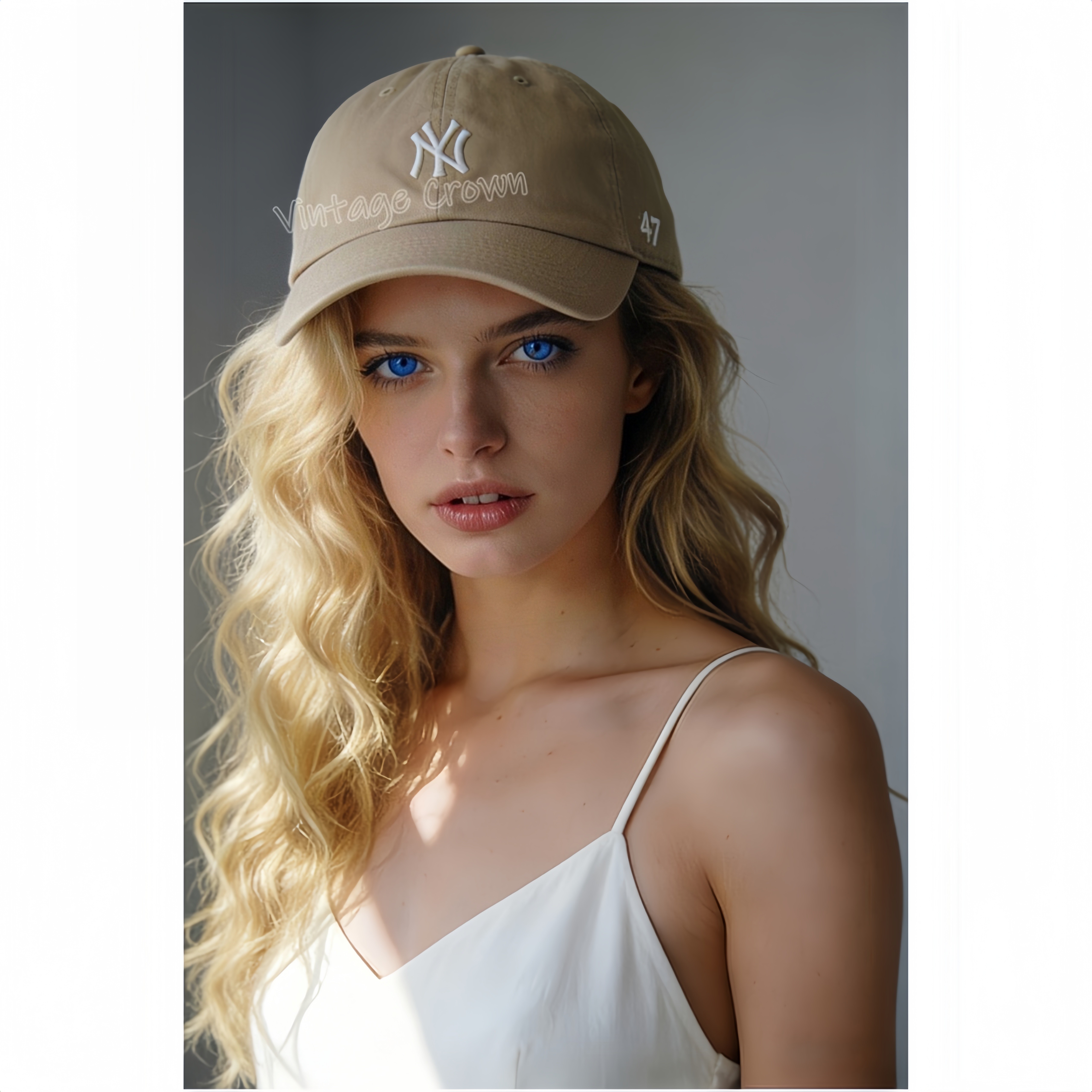 47BrandNY/LA刺绣棒球帽显脸小