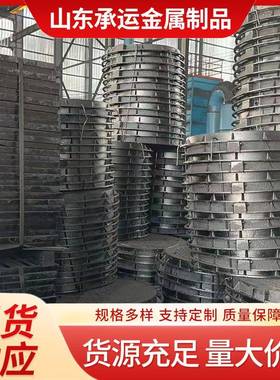球墨铸铁外方内圆井盖DN700重型井盖污水道路用方形井盖防尘降