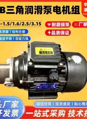 RHB-2.5/1/1.6/1.5/3.15/4JZ摆线齿轮油泵电机组120W润滑泵JW5624