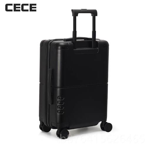 正品CECE行用李箱向女万轮结实耐加厚24寸登机拉杆箱密箱旅行箱码