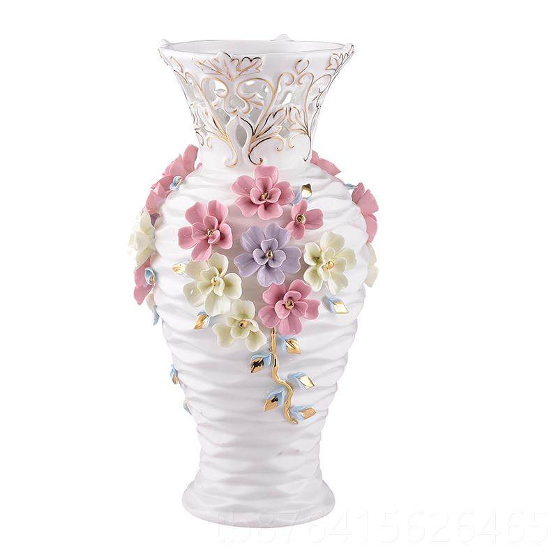 正品现代欧式陶件台面摆插花花瓷瓶厅电视柜玄关客新房装饰品结婚,家居饰品,花瓶,淘宝优惠券,粉丝福利购,淘宝优惠卷