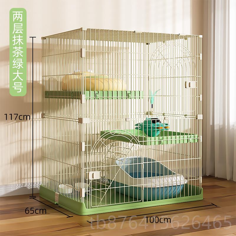 正品小猫笼子家用室内型猫别猫厕一户体大空墅间宠物屋舍猫咪专用