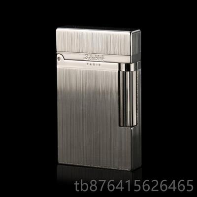 正品正品法国柏朗声打火机充气男都士高档定气体不防风特纯黄铜高