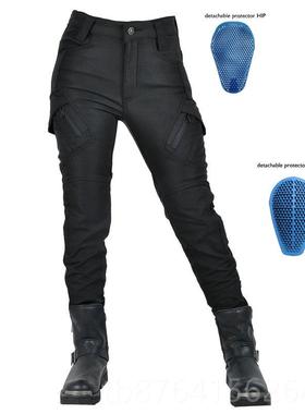 正品VOLER风O 摔摩托车冬季防摔骑行裤防水 加绒加厚防高腰机车防