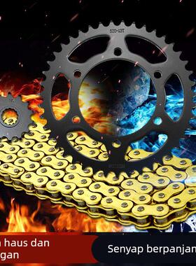 适用于摩托车川崎小忍者EX250R NINJA400 Z300炼轮520套炼盘齿轮