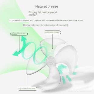 艾曼达风扇电风扇空气循环扇3D循环风扇家用大风力电扇