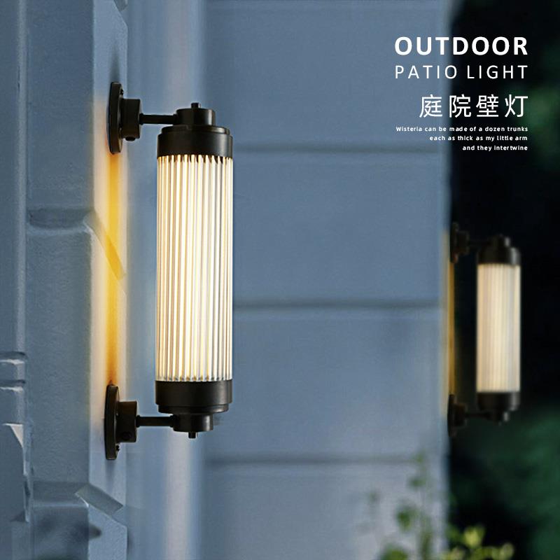 户外壁灯防水外墙灯别墅庭院灯室外大门壁灯复古入户玄关灯露台灯