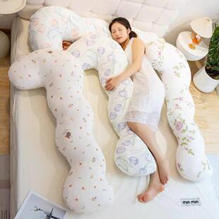 夏季冰丝凉感长条抱枕女生床上侧睡夹腿专用枕头沙发靠枕床头靠垫