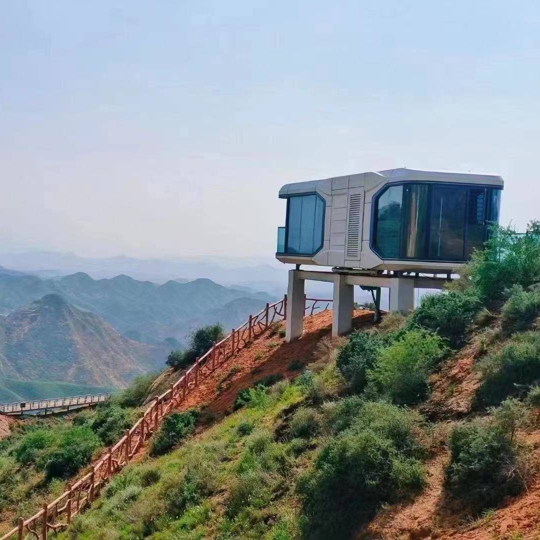 民宿户外移动太空舱景区太空舱酒店玻璃房网红度假村酒店太空舱