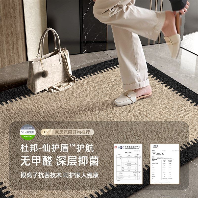 2025新款入户门地垫进门地毯门口家用门垫防滑入户高级感玄关脚垫,居家布艺,入户地垫,淘宝优惠券,粉丝福利购,淘宝优惠卷