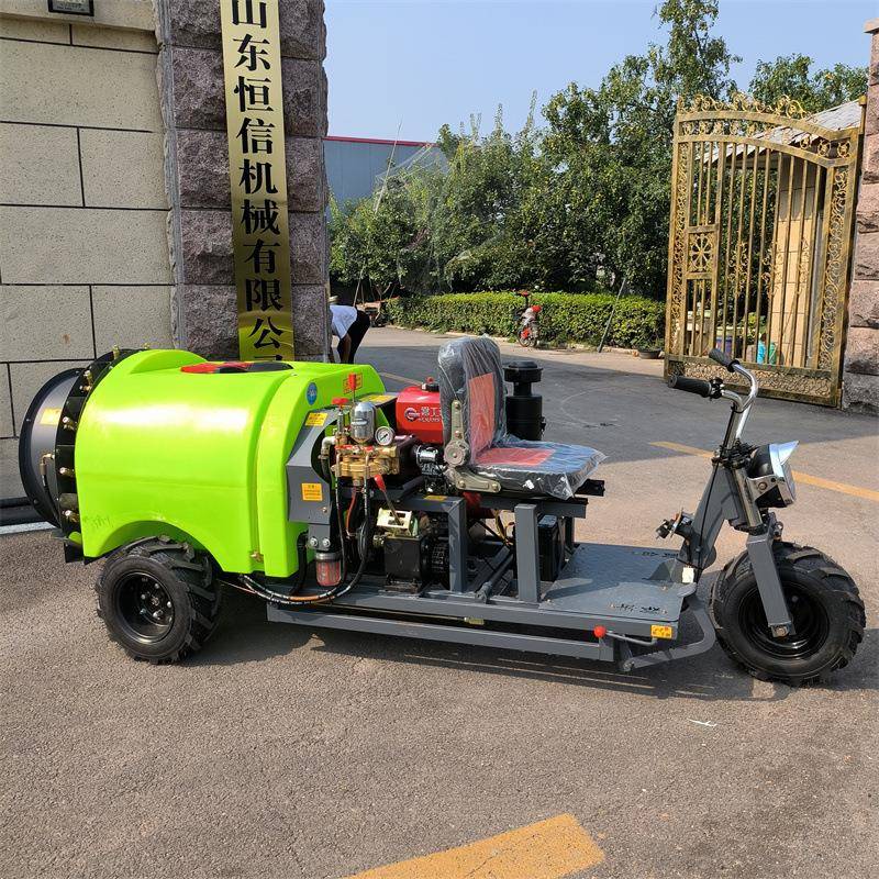 农用车载小型喷药机高压风送式打药葡萄桃果园喷雾机果树杀虫机